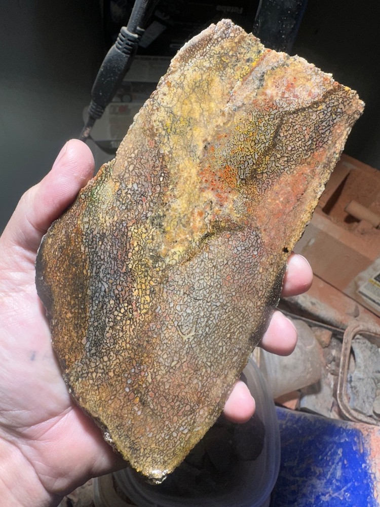 Dinosaur bone rough **hxtled slab.