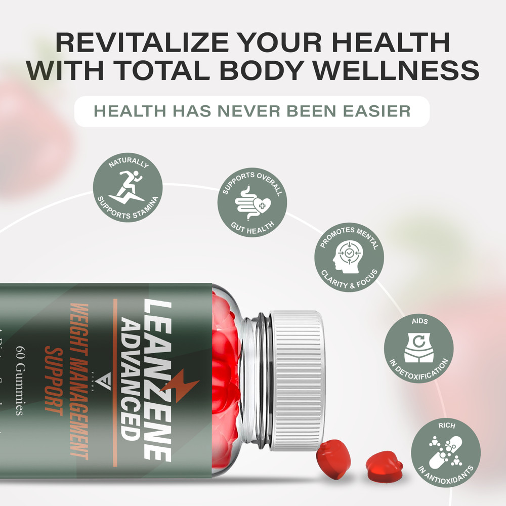 (2 Pack) Leanzene Weight Management, Leanzene Advanced Formula (120 Gummies)