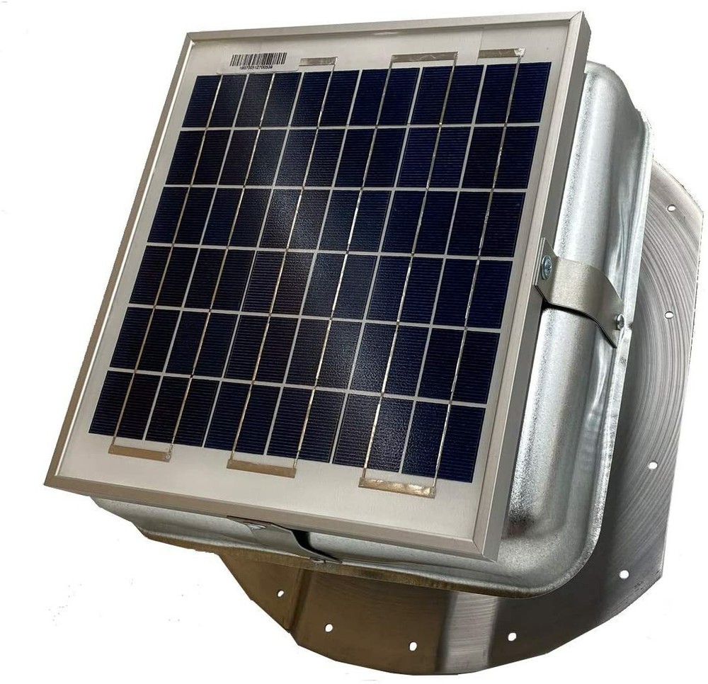 Solar Mega RoofBlaster for Conex Containers 5W solar panel Galvanized