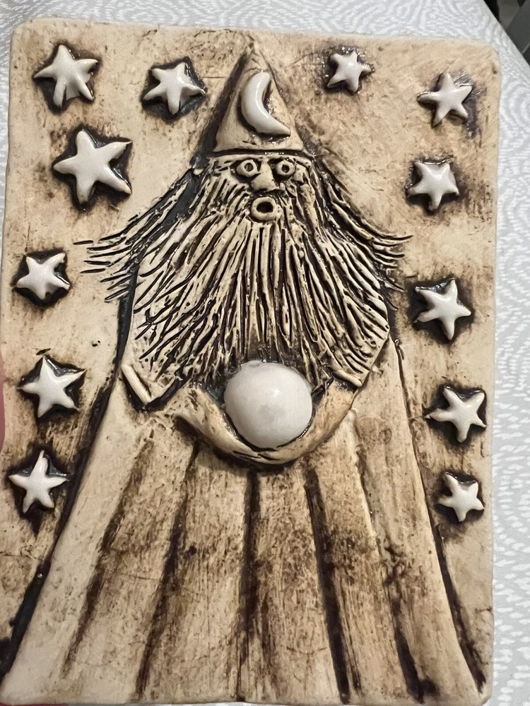 Wizard Decorative Tile, EUC