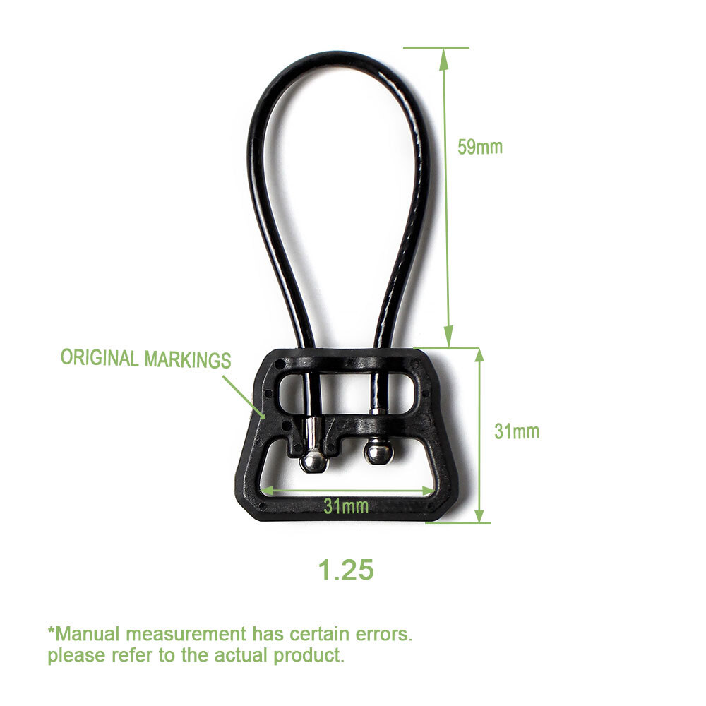 Tactical Universal Wire Loop Sling Connection Buckle Adapte Hunting Accessory US