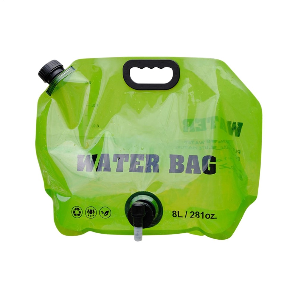 Camping Water Container 8L Leakproof Foldable Pouch Water Container