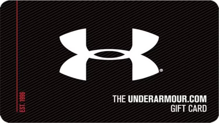 Under Armour Gift Card $50 NEW