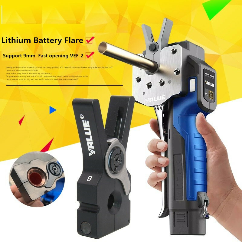 VEF-2 Fully Automatic Expander Copper Tube Bell Mouth Refrigerator Tool