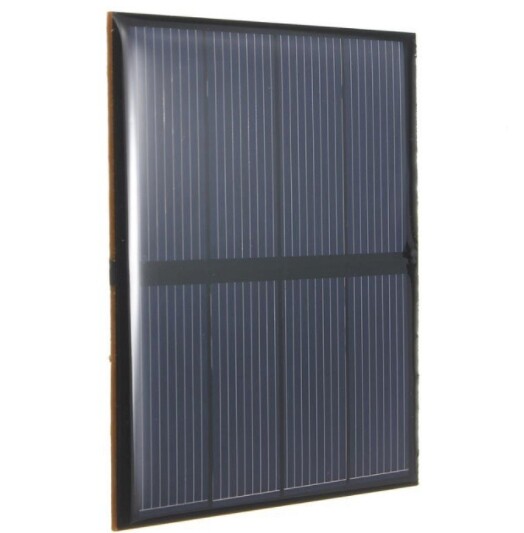 0.6W 2V solar panel, solar droplet adhesive small panel, 82 * 70MM solar panel