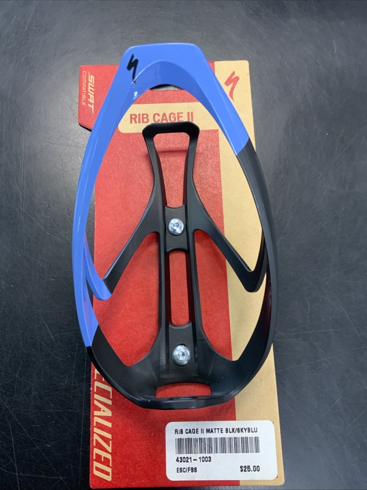 Specialized Rib Cage II MatteBlk SkyBlue