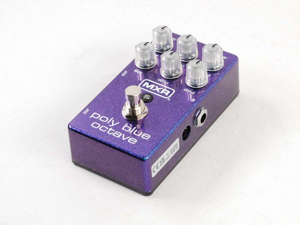 Used MXR M306 Poly Blue Octave Guitar Effects Pedal