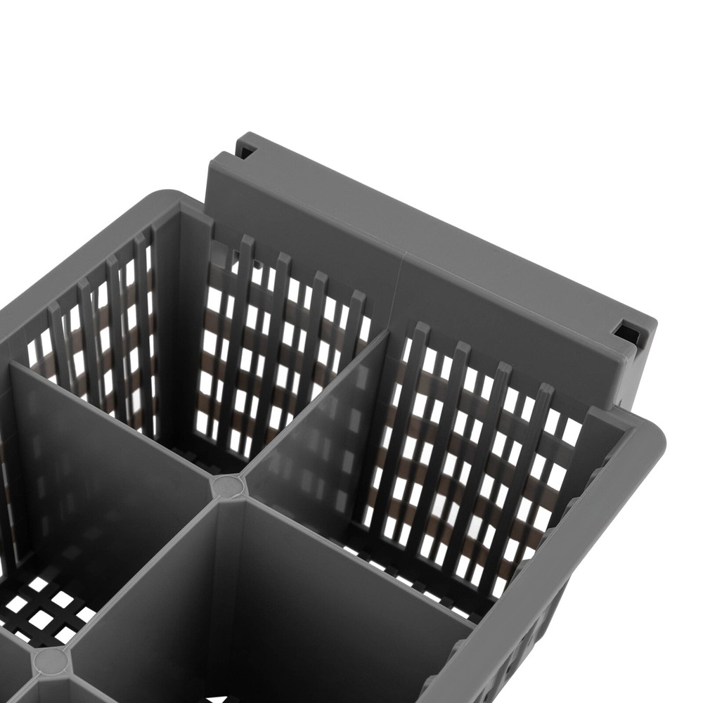 2 Pcs Flatware Dishwasher Basket Silverware Cutlery Washing Basket with Handle