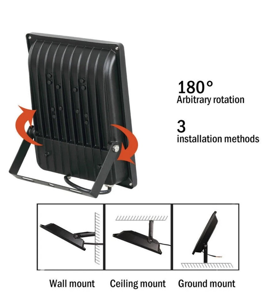50W Full Spectrum LED flood outdoor light