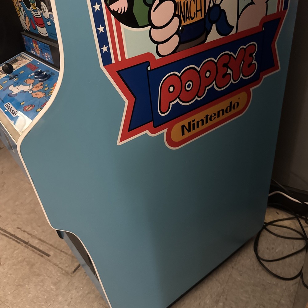 POPEYE ARCADE MACHINE by NINTENDO 1982 (Excellent) *RARE*