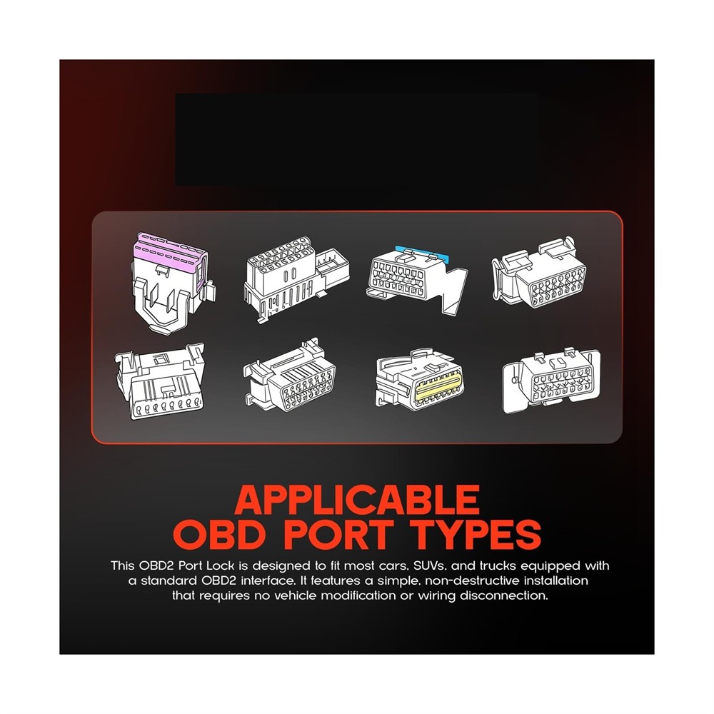 High Quality OBD2 Port Lock - Ultimate Anti-Theft Security Solution