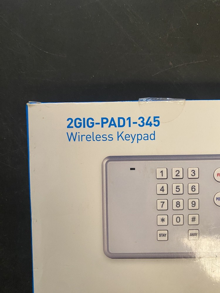 2gig Wireless Keypad 2GIG-PAD1-345