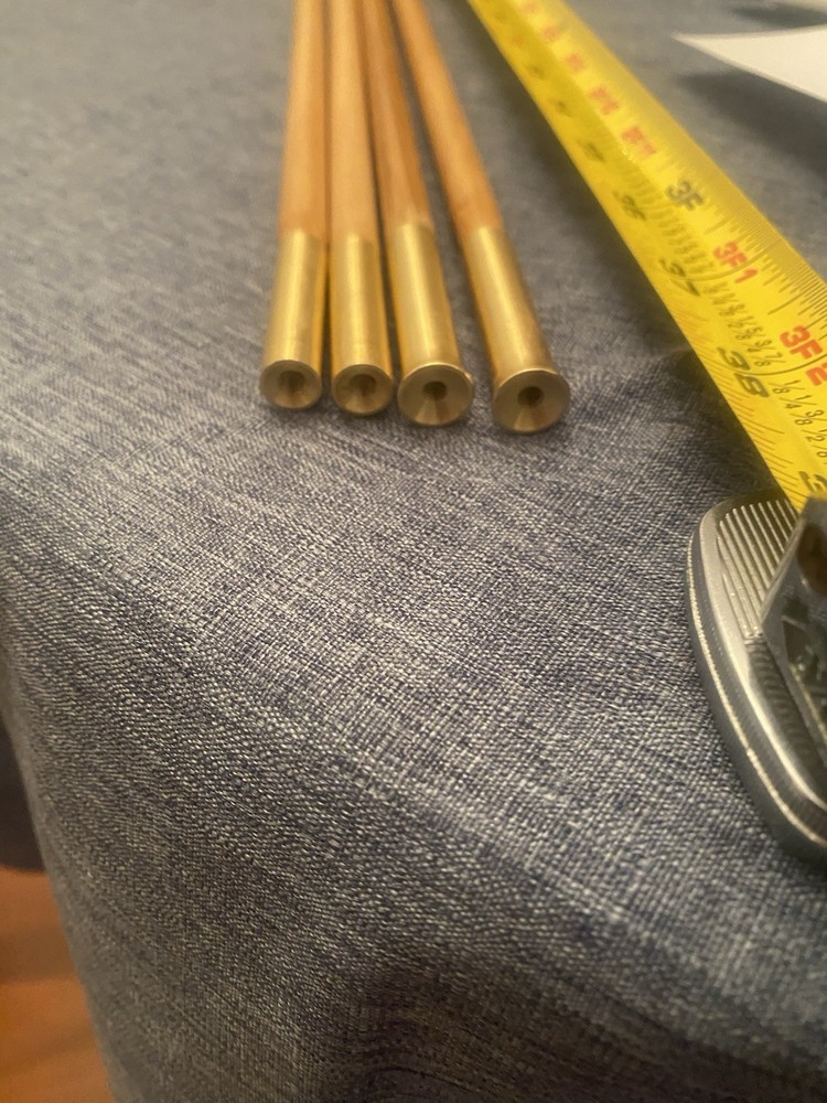 Muzzleloader Ramrod For 28” Barrel. 27 7/8”Lx 3/8”D ( Hickory)