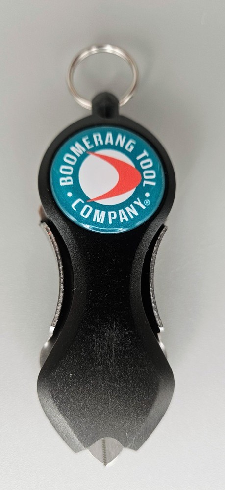 Boomerang Tool Snip Braid Mono Fluoro Line Cutter w/retractable Tether