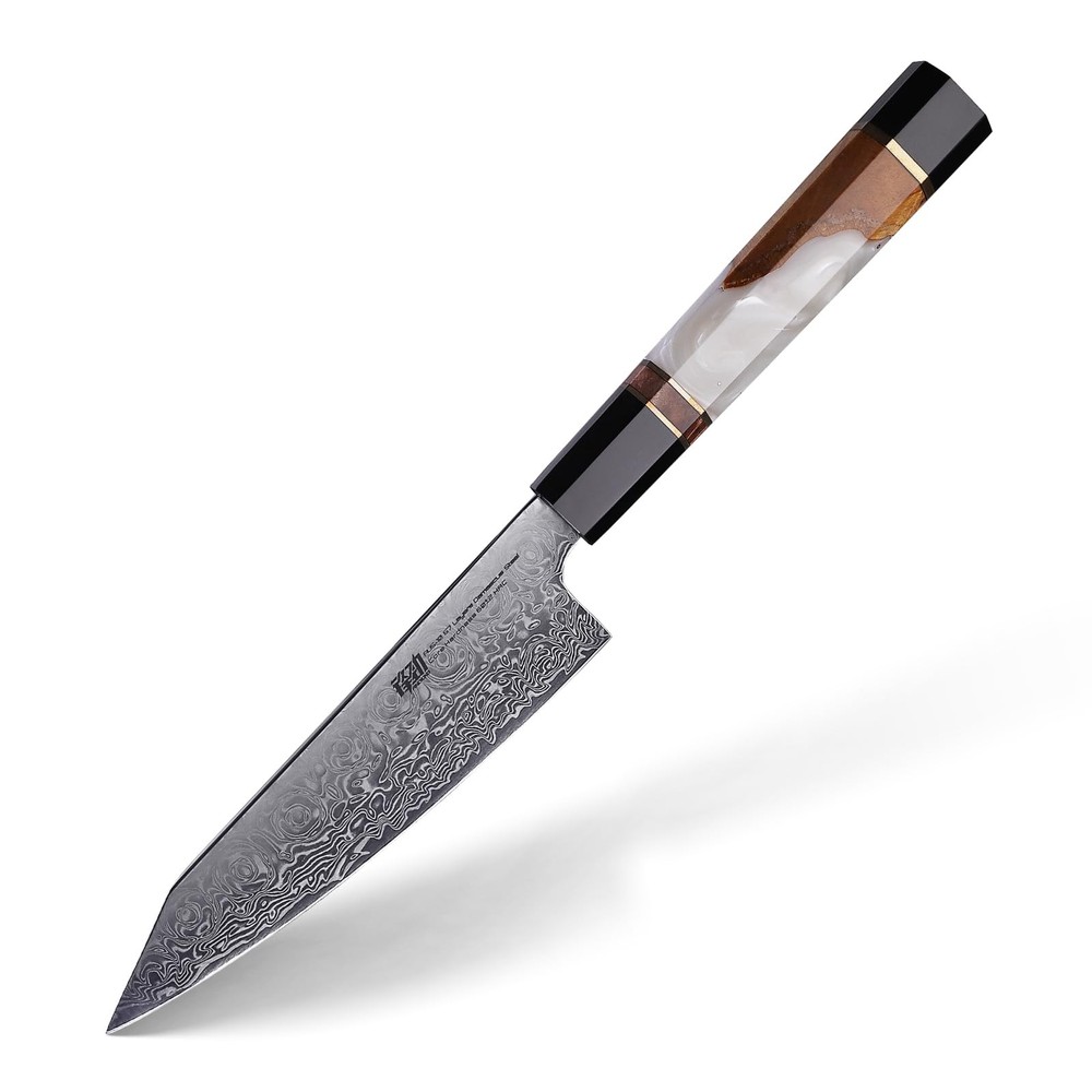 5 Inch Small Kitchen Utility Knife, Sharp Fruit Paring Tool & Elegant Pairing...