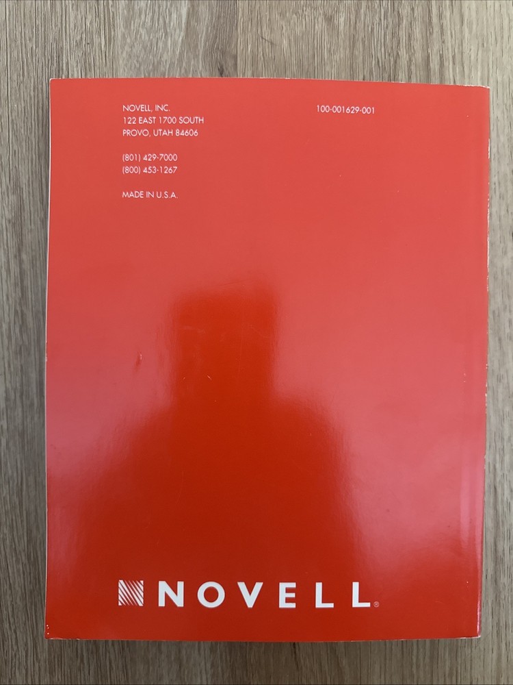Vintage 1993 Novell DOS 7