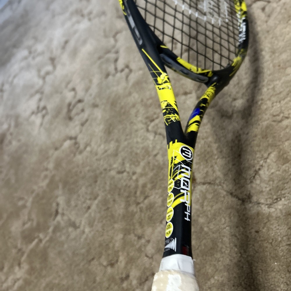 Mor Squash Racquet Morph 125g 100% Carbon Needs Grip
