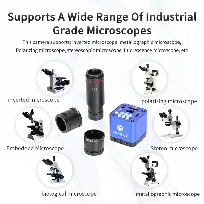 16MP CMOS HDMI USB Electronic Eyepiece Cameras Digital Video Microscope Camera