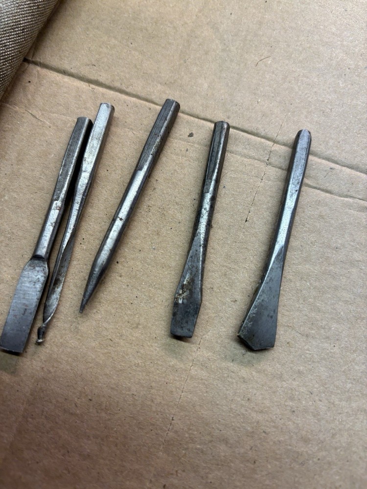 Vintage Foreign Ratchet Driver Tool With Bits