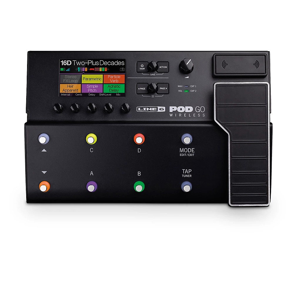 Line 6 POD Go Wireless Guitar Multi-Effects Processor Black Refurbished