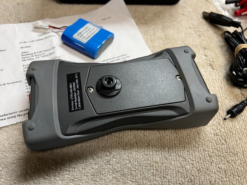 Alber Cell Voltage Recorder Plus - Handheld Cell Voltage Tester CVR+