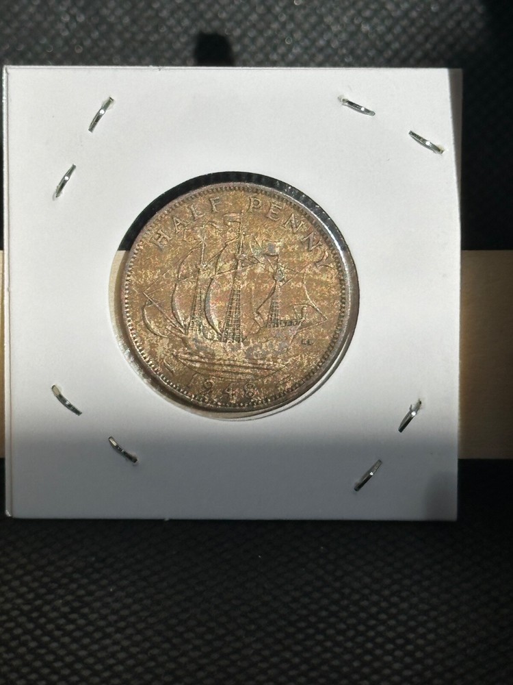 1942 United Kingdom Half Penny
