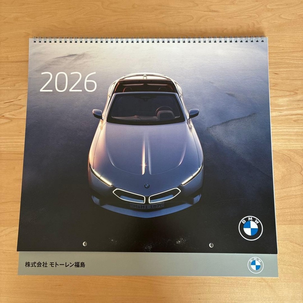 Bmw 2026 Wall Calendar