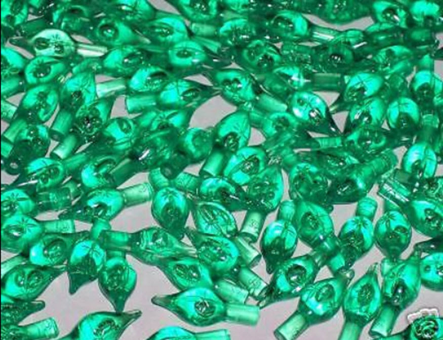 Ceramic Christmas Tree Plastic Peg Lights (star lights) (25)