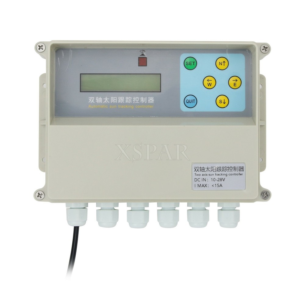 Dual Axis Solar Tracker Controller Automatic Solar Tracking