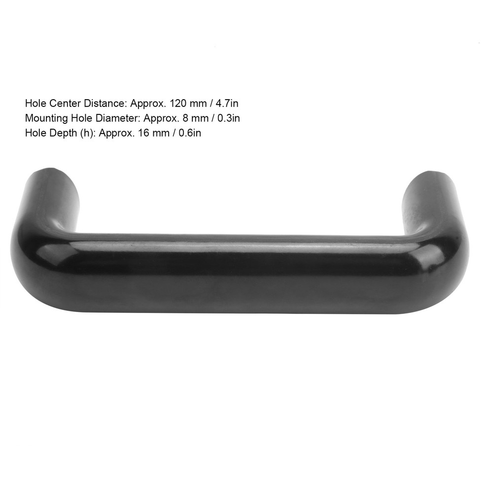 2Pcs Insulation Pull Handle Machine 120mm Hole Centers Pulls M8 Thread Part