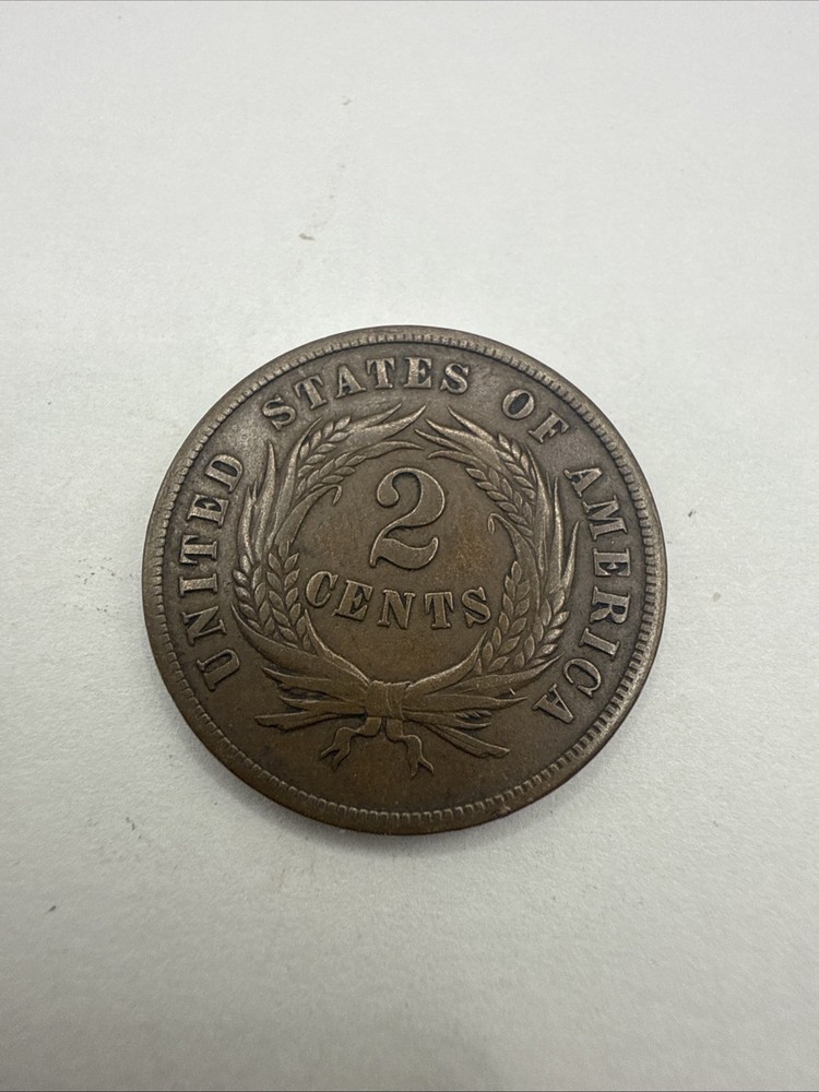 1864 2 Cent Piece Coin #50364