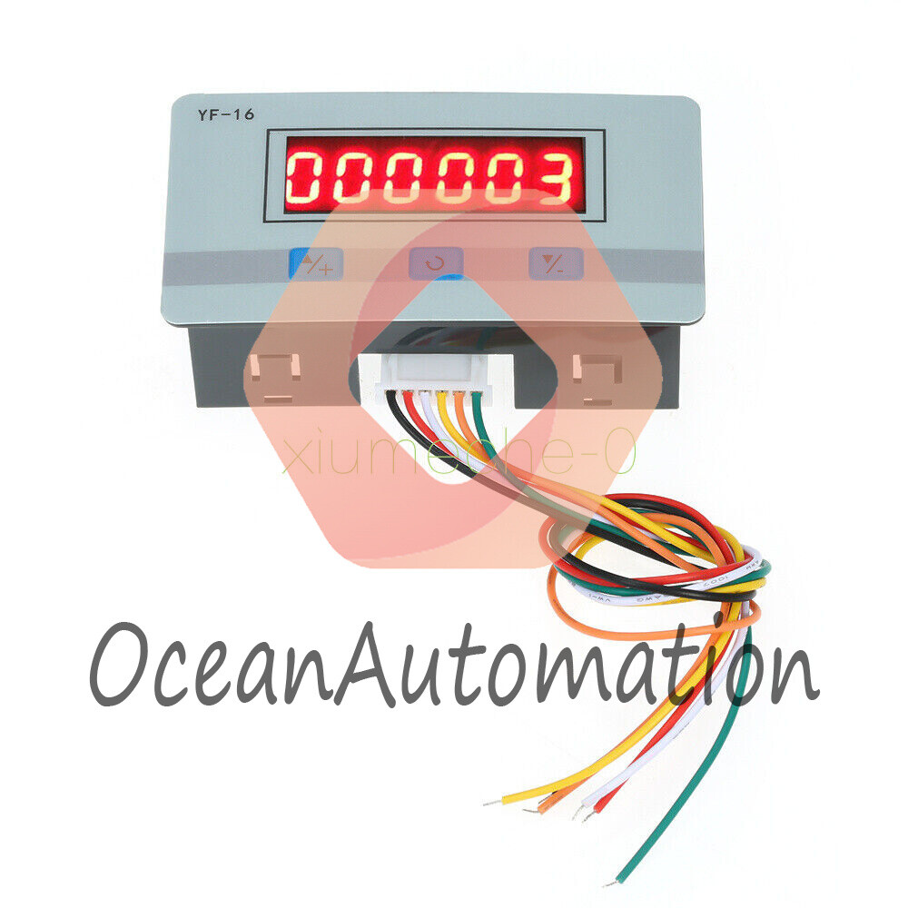 DC/AC 7-27V Mini LCD Digital Counter Module Electronic Totalizer 1~999999 Times