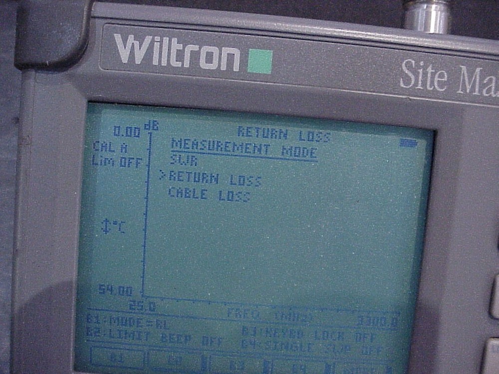 Anritsu S331A Site Master, cable and antenna analyzer