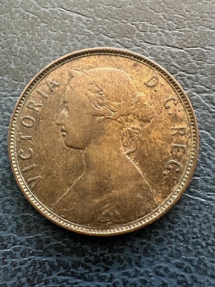 1880 Newfoundland Large One Cent