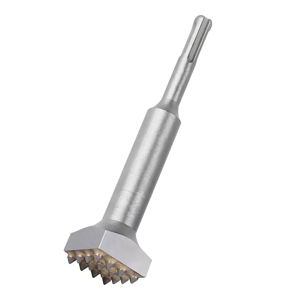 1 PC Carbide Tipped 16-Teeth Bush Hammer Chisel Bit For Cement Concrete Stone