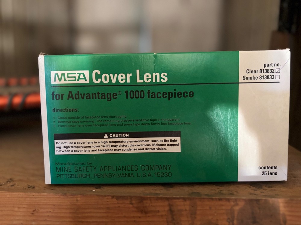 Advantage 100 cover lens PPE