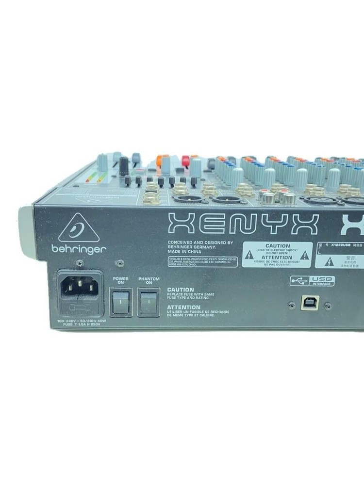 BEHRINGER Mixer X1222USB Used
