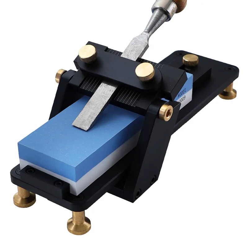 Sharpening Frame Aluminum Alloy Fixed-Angle Sharpener Wood Chisel Non-Slip