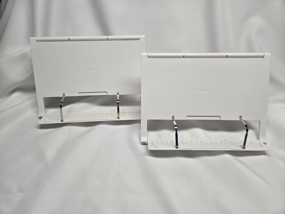2 Readaeer Portable BOOK Stands