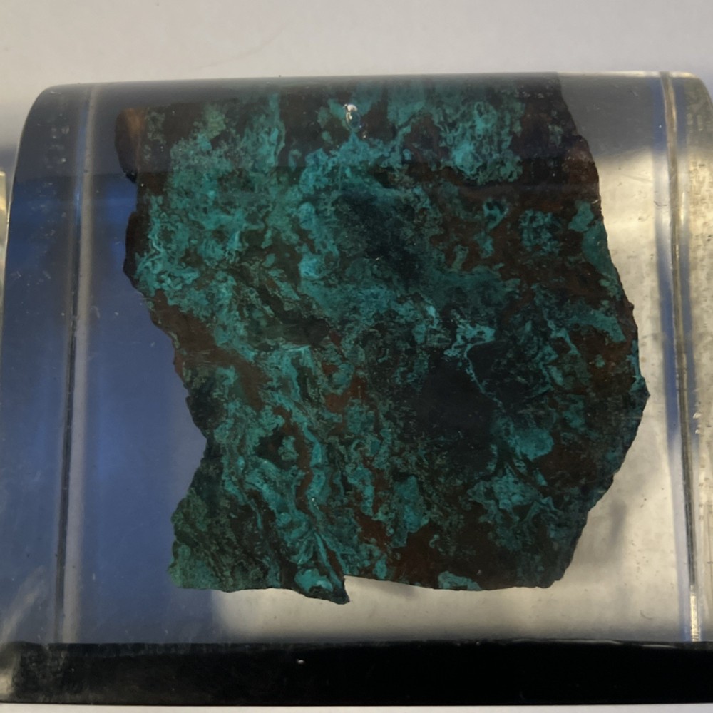King Solomon's Mines Stone in Acrylic Rectangular Paperweight Glossy Medium Pair