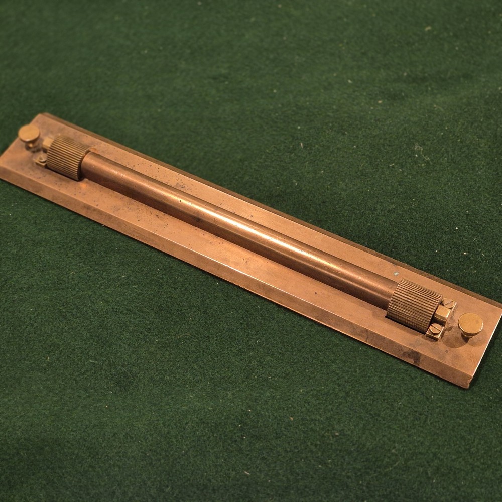 Brass 12" Nautical Rolling  Navigation Rule by J.Lorenz Leeds ref 4129.