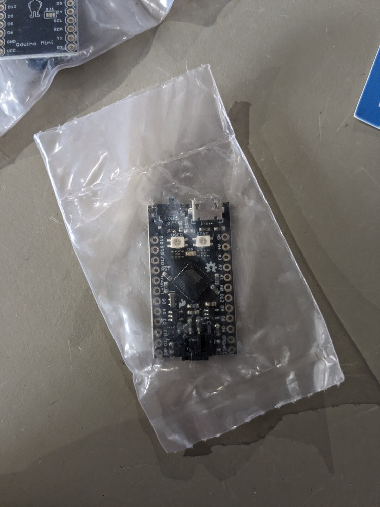 4x Qduino Mini Arduino Dev Board Kickstarter !Charity!