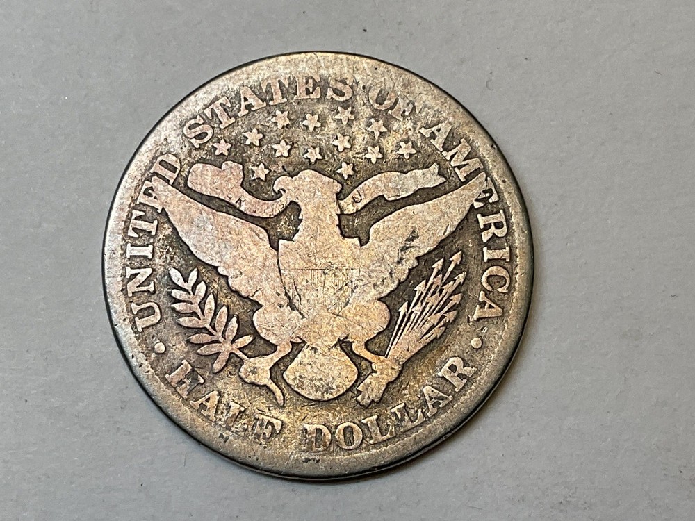 1896-P Barber Half