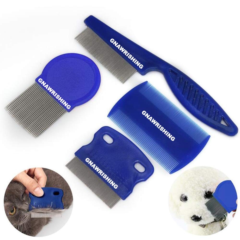 High-Strength Stainless Steel Flea Combs – Essential Pet Grooming Tools
