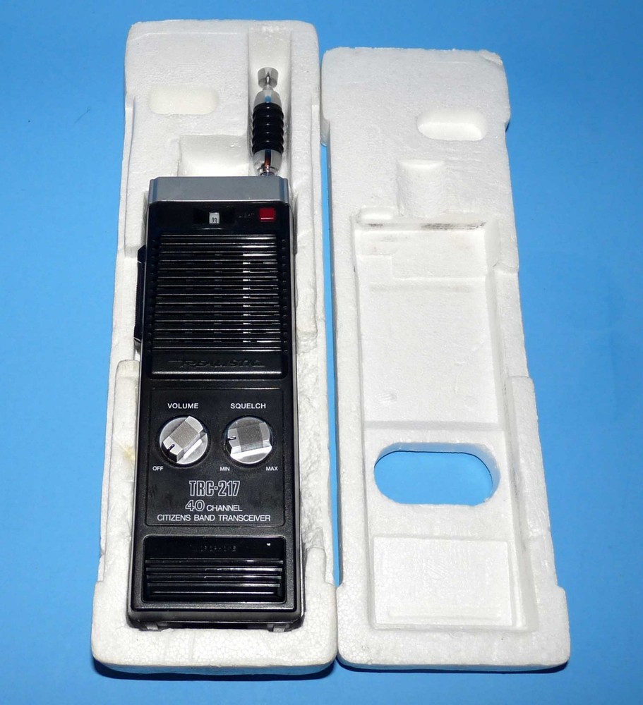Realistic TRC-217 CB Transceiver Stranger Things Read Description