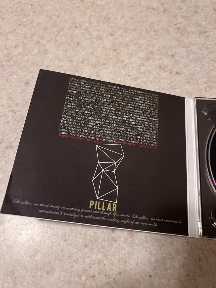 Jonathan Scales Pillar Signed CD - Autograph Auto