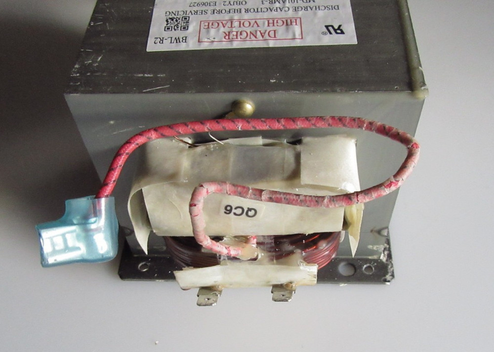 PowerXL BDK03 Microwave Oven Transformer, Capacitor, Rectifier Diode