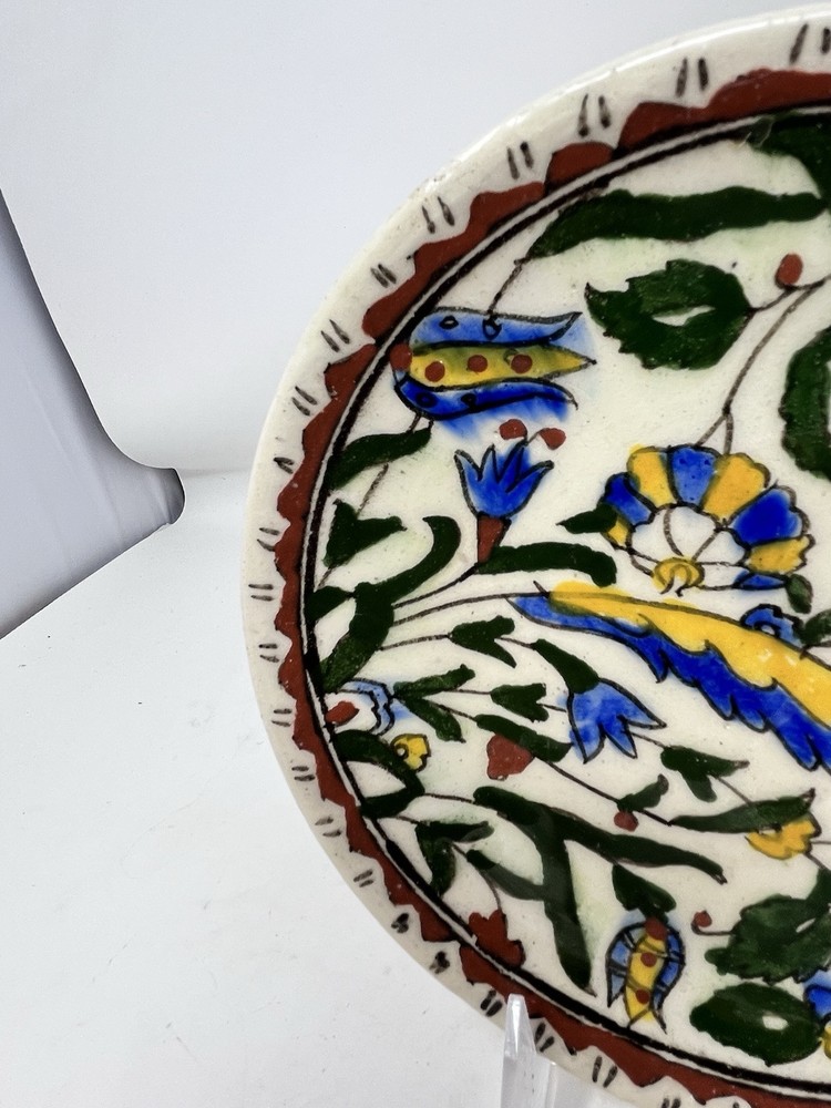 Kutahya Pottery Plate Turkey 7”
