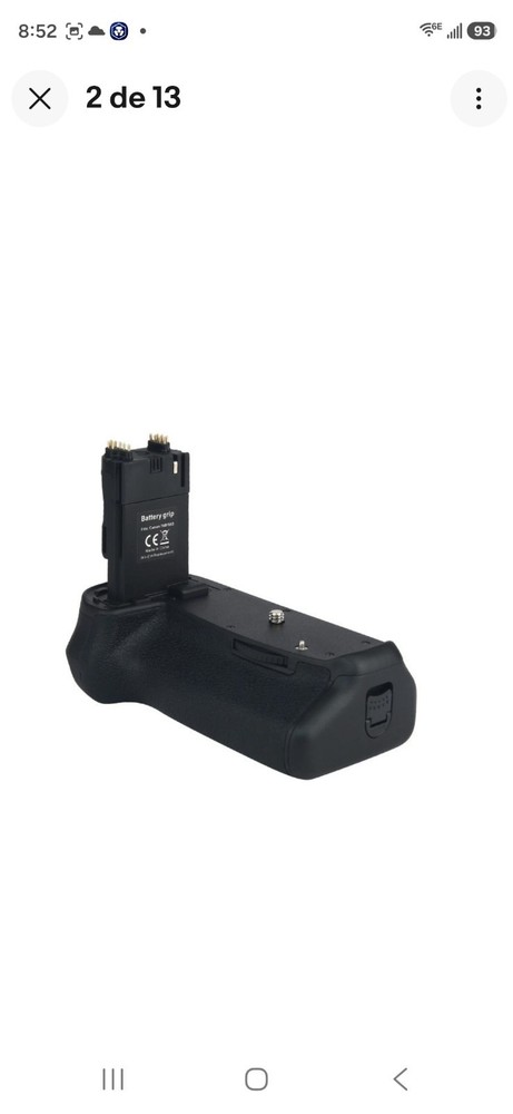 Battery Grip BG-E14 for Canon EOS 70D 80D 90D AA Shutter Release