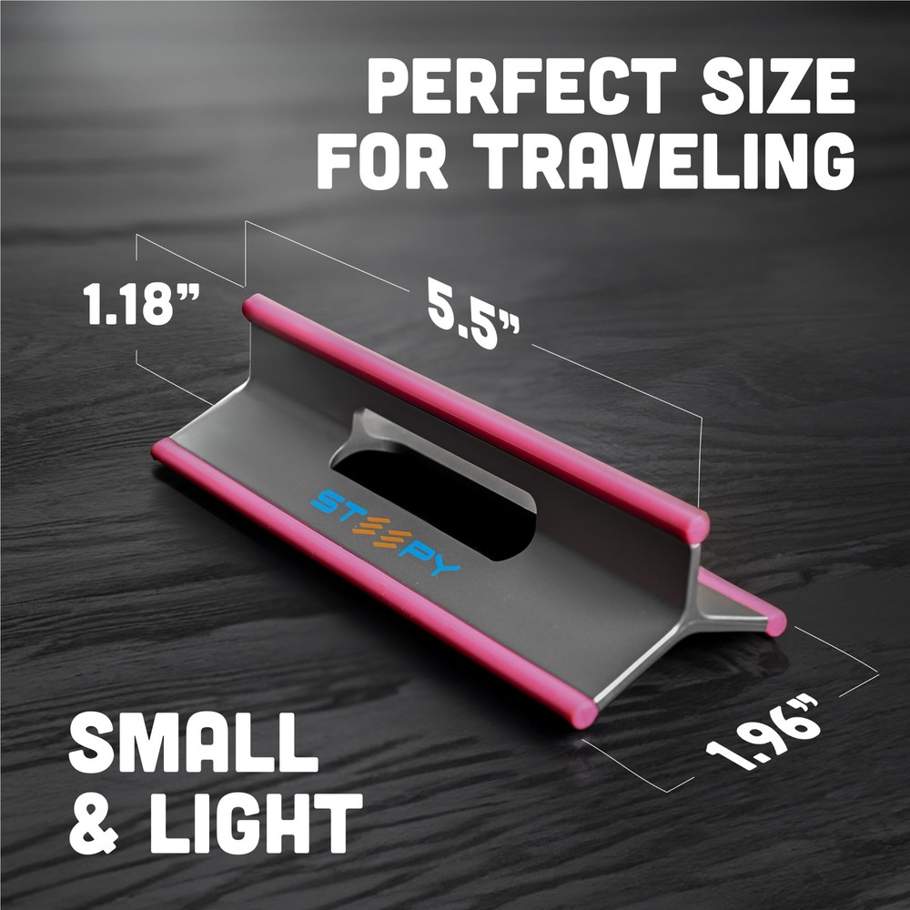 Adjustable Laptop Riser 3 Height Computer Stand for Desk Portable